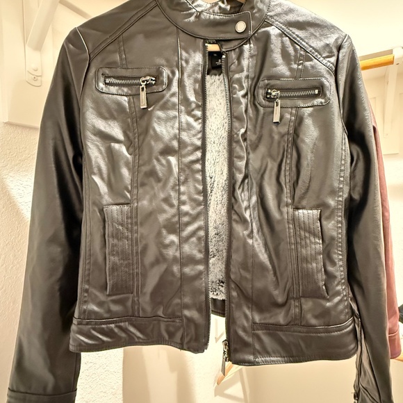 Vegan Leather Jacket - Picture 6 of 11
